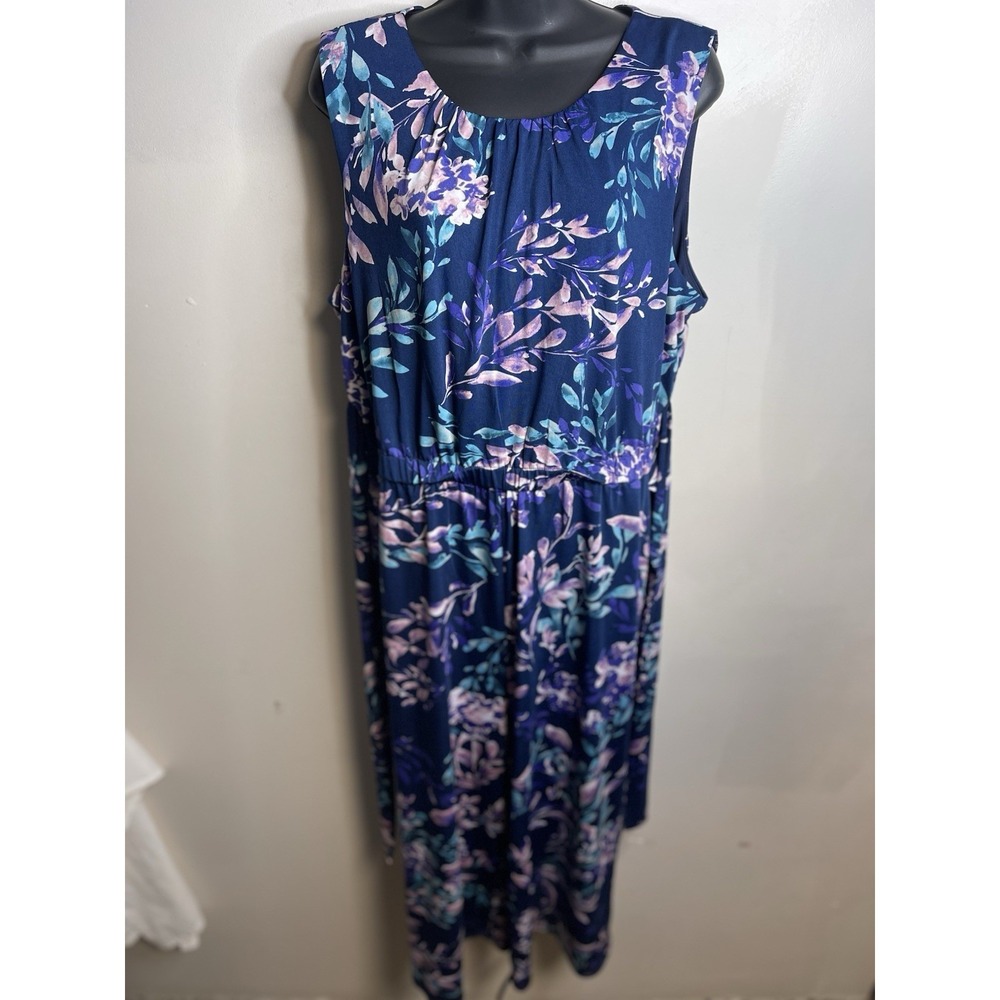 NWT Rabbit Rabbit Rabbit Sleeveless Floral Jumpsuit - Womens Size 16 Plus SPRING